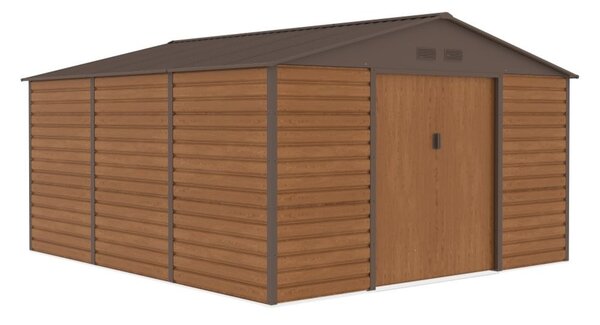 Lahti fém szerszámház 3,4 x 3,9 m Store Boss woodlike