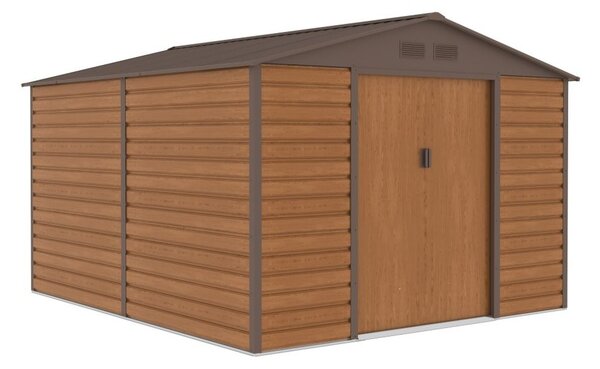 Lahti fém szerszámház 2.8 x 3.2 m Store Boss woodlike