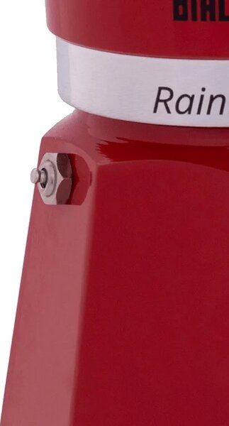 Bialetti Rainbow kotyogós kávéfőző, 1 adag, piros (4961)