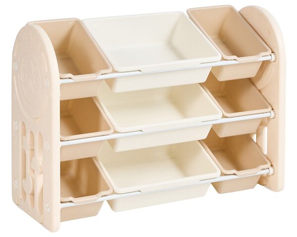 Játéktároló rendszerező BINGARA 62 cm Bézs