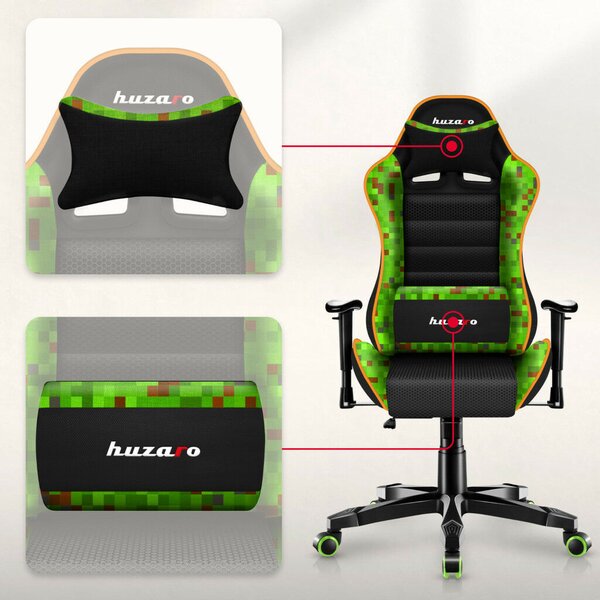 Gyermek gamer szék pixel
