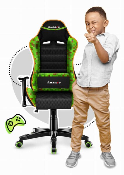 Gyermek gamer szék pixel