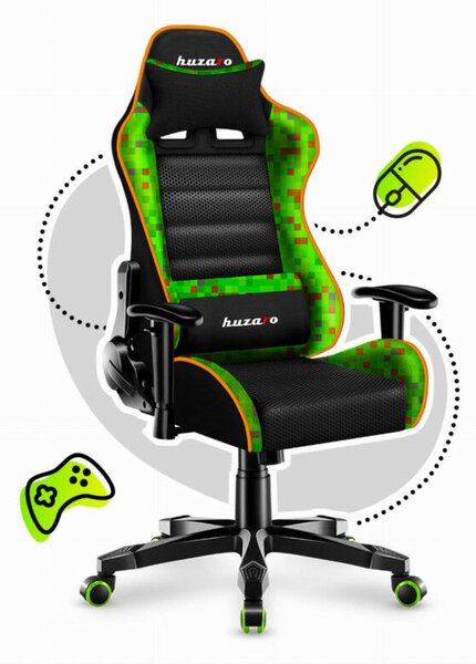 Gyermek gamer szék pixel