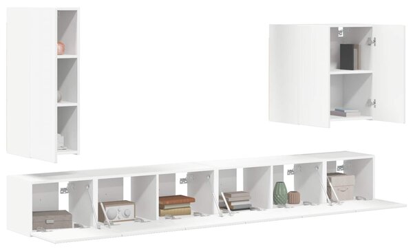 VidaXL 6 pcs Fehér