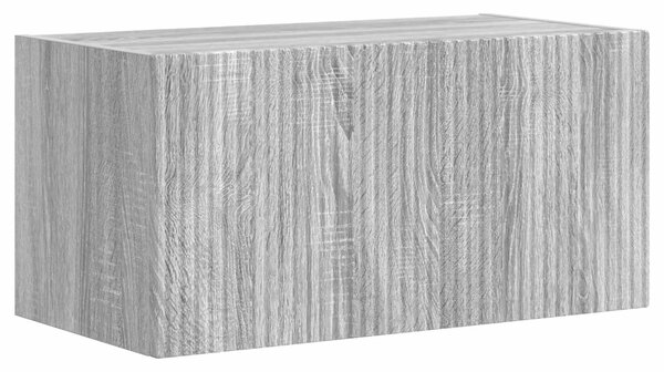 VidaXL 2 pcs Szürke Sonoma
