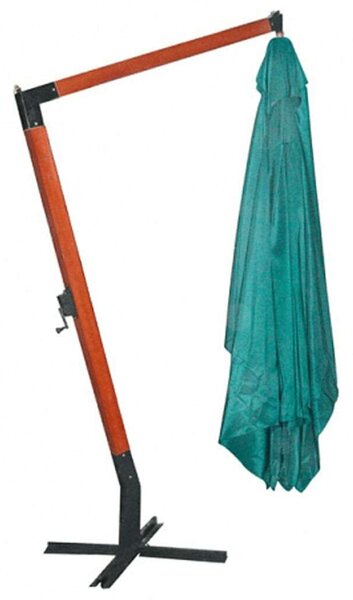 Melia Kerti Napernyő - Karos - 300x400 cm - Zöld
