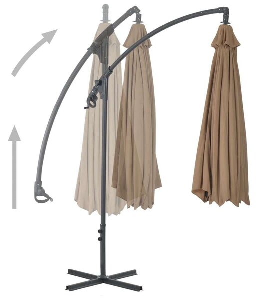 300 cm-es Konzolos Napernyő - Tópszín - Kert