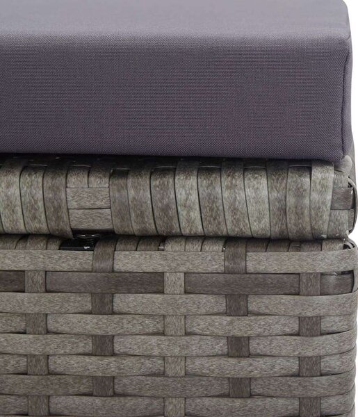 VidaXL Kerti Étkezőgarnitúra - Polyrattan - 13 részes