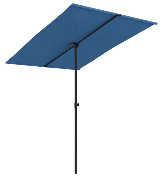 VidaXL Napernyő - Kültéri - 2x1,5m - Azúrkék