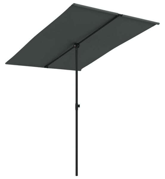 VidaXL Kültéri Napernyő - 2x1,5m - Antracitszürke