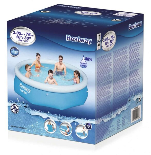 Bestway Fast Set Felfújható Medence - 305x76 cm
