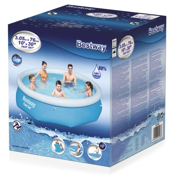 Bestway Fast Set Felfújható Medence - 305x76 cm