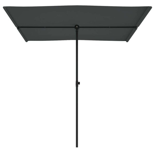 VidaXL Kültéri Napernyő - 2x1,5m - Antracitszürke