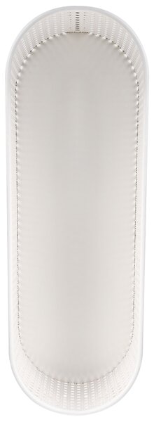 Virágállvány LINNAEA Fém 60 cm Fehér