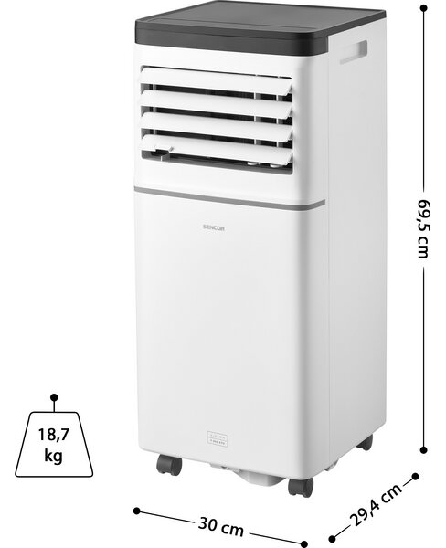 Sencor SAC MT7042C Mobilklíma, fehér