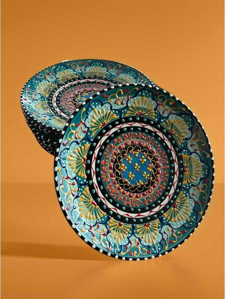 Lapos tányér 26 cm méretben "surtido color"