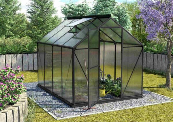 Üvegház VITAVIA TRITON 5000 PC 4 mm fekete színű LG3667