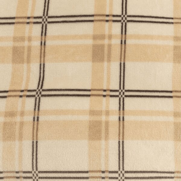 Mikroplüss pléd PLAID, krém színű Méret: 150 x 200 cm