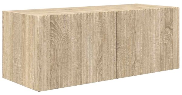 VidaXL TV falit kabinet szett 4 pcs Sonoma tölgy Faanyag