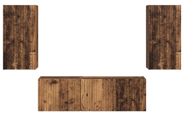 VidaXL Öreg fa 60 x 31 x 29,5 cm