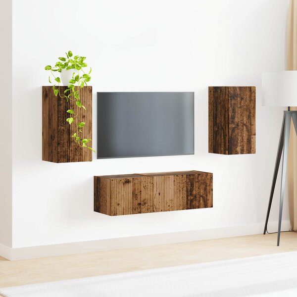 VidaXL Öreg fa 60 x 31 x 29,5 cm