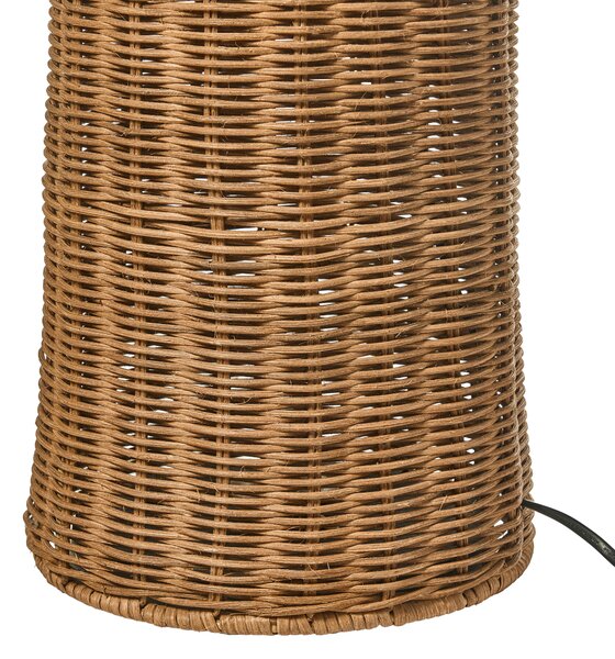 Állólámpa ALERO Rattan Természetes