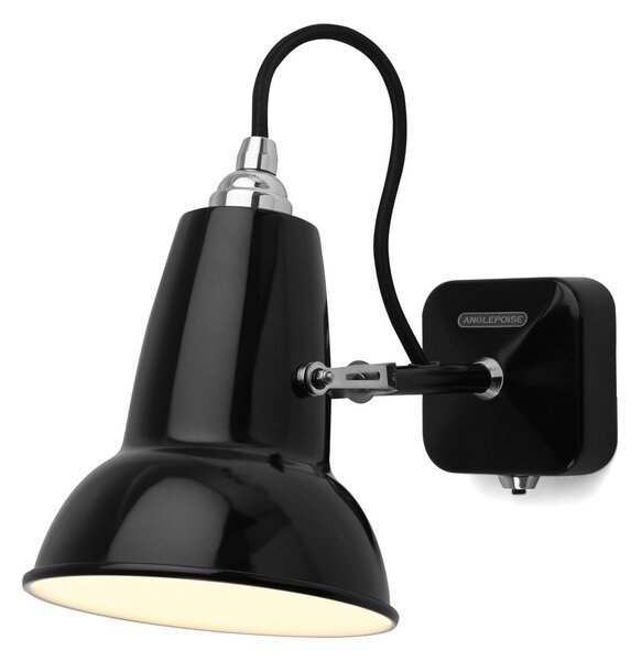 Fali Lámpa Anglepoise, Original 1227, Fekete, Nappali, Fém, Indusztriális dizájn