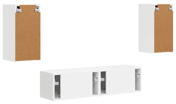 VidaXL 2 pcs Fehér