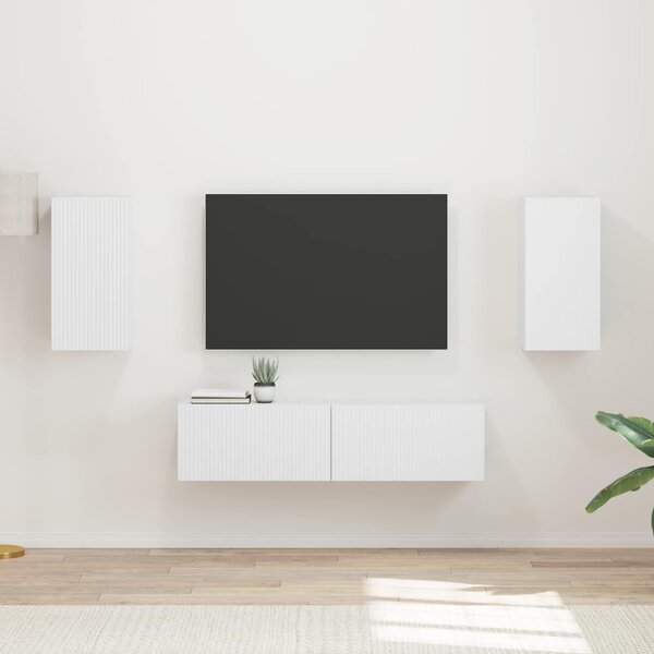 VidaXL 2 pcs Fehér