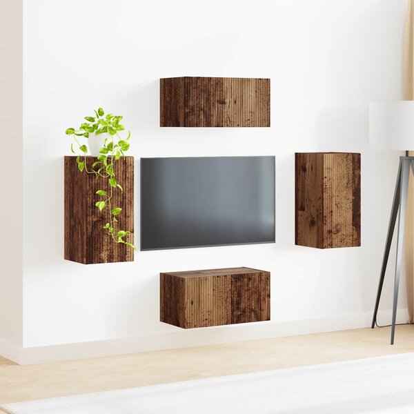 VidaXL 2 pcs Öreg fa