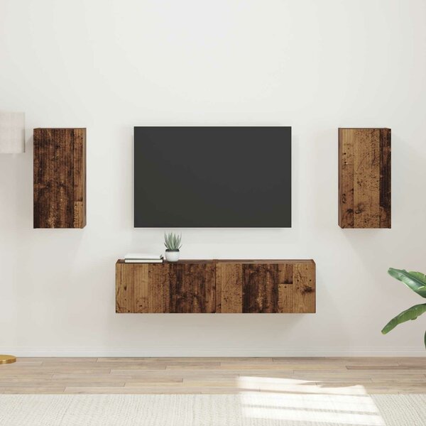 VidaXL 2 pcs Öreg fa