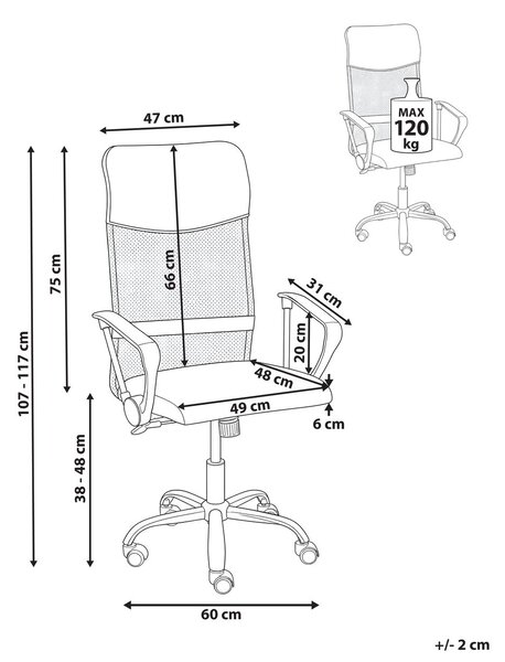Irodai szék DESIGN Bézs