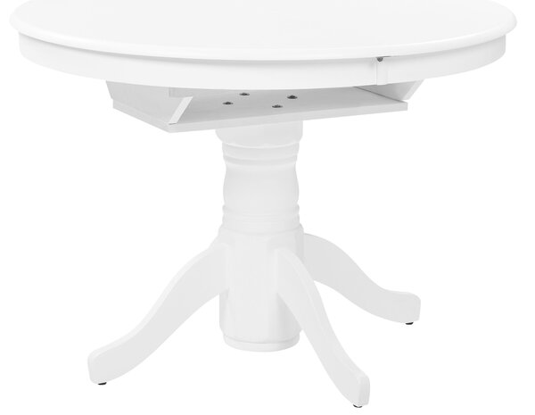 Kihúzható étkezőasztal AKRON Fehér 106/150 cm 106 cm