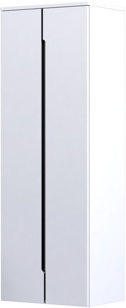 Oristo Silver szekrény 50.2x35.4x144 cm oldalt függő fehér OR33-SB2D-50-1