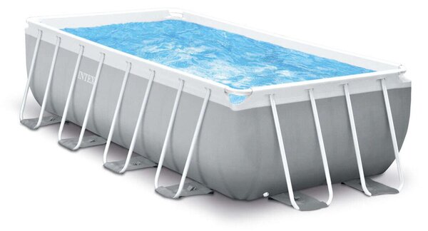 Intex 488x244cm Fémvázas medence, szivattyúval és létrával (26792)