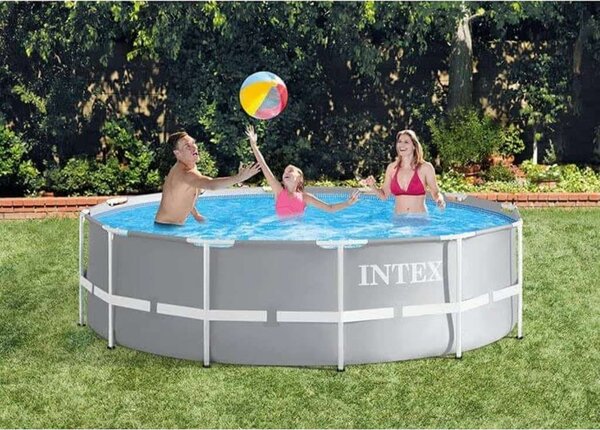 Intex Prism Frame Prémium Fémvázas medence vízforgatóval 305x76cm (26702ND)