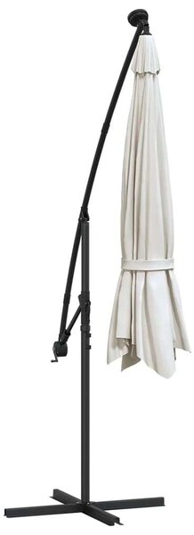 VidaXL Karos Napernyő - 350 cm - LED Világítás