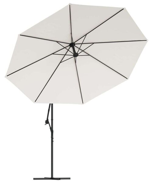 VidaXL Karos Napernyő - 350 cm - LED Világítás