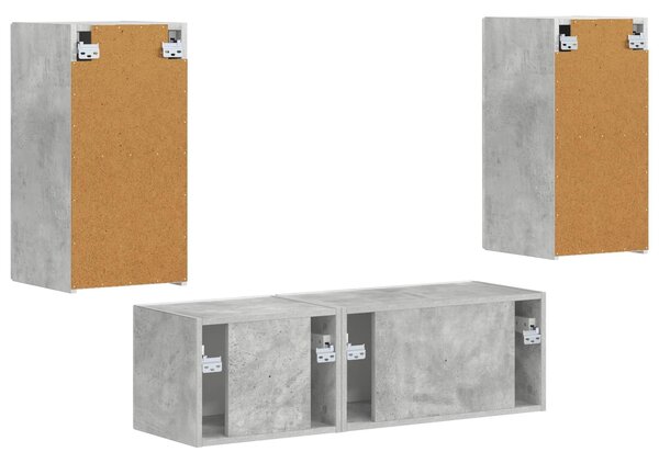 VidaXL Beton Szürke 60 x 31 x 29,5 cm