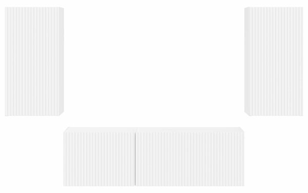 VidaXL Fehér 60 x 31 x 29,5 cm