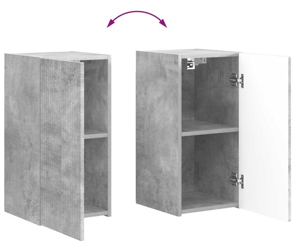 VidaXL Beton Szürke 60 x 31 x 29,5 cm