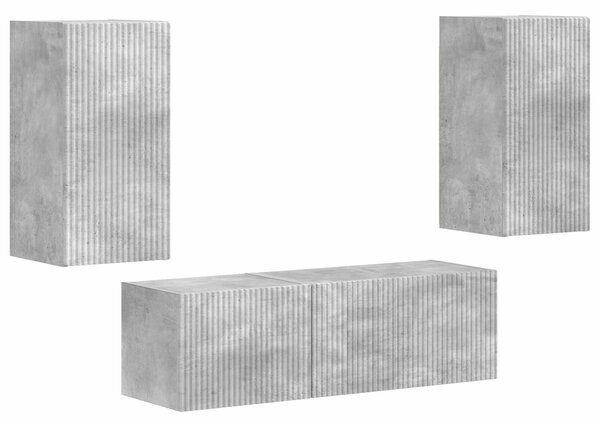 VidaXL Beton Szürke 60 x 31 x 29,5 cm