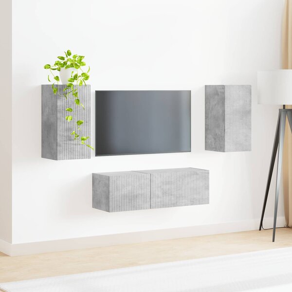 VidaXL Beton Szürke 60 x 31 x 29,5 cm