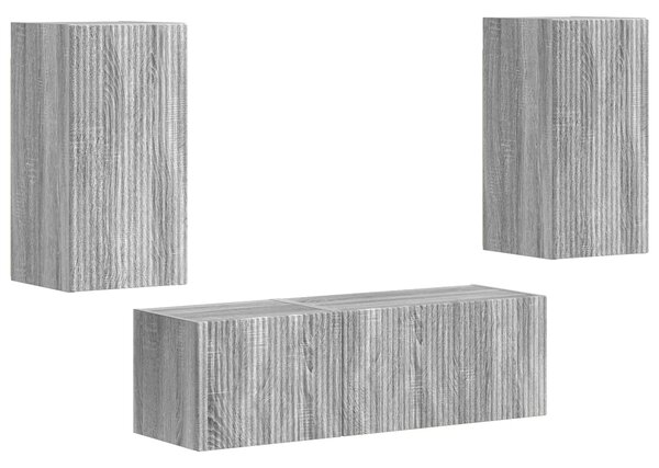 VidaXL Szürke Sonoma 60 x 31 x 29,5 cm