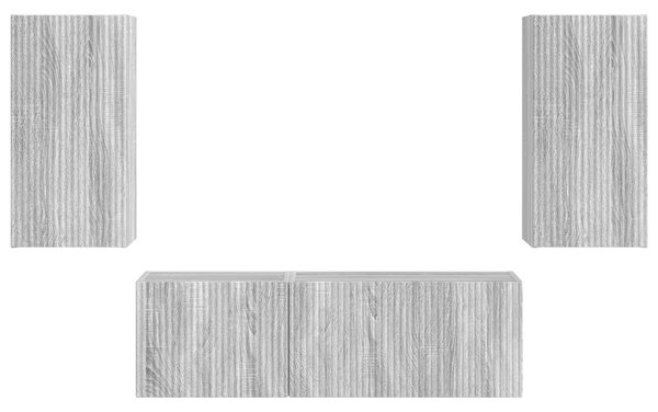 VidaXL Szürke Sonoma 60 x 31 x 29,5 cm