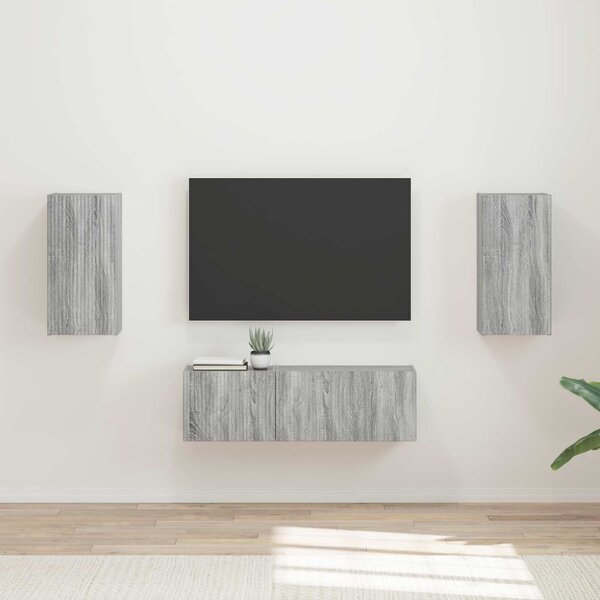 VidaXL Szürke Sonoma 60 x 31 x 29,5 cm