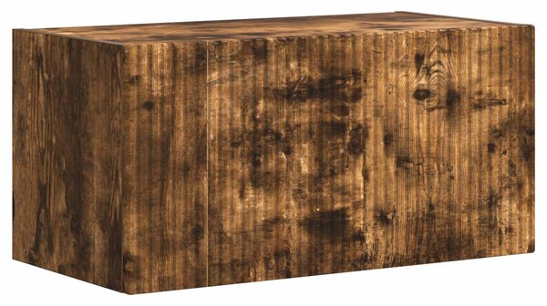 VidaXL Füstölt tölgy 60 x 31 x 29,5 cm