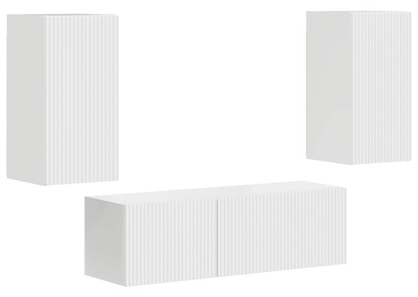 VidaXL Magas Fényű Fehér 60 x 31 x 29,5 cm