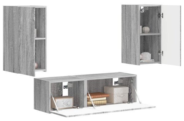 VidaXL Szürke Sonoma 60 x 31 x 29,5 cm