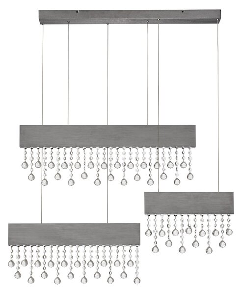 Crista LED több ágú függesztett lámpa